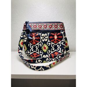 Vera Bradley Sun Valley Little Flap Hipster Crossbody Bag Retired Print